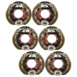 Lippert 6-Pack (3-Pair) 12.25 x 3.38 Self-Adjusting Electric Trailer Brake Assemblies