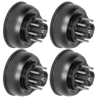 Lippert 10K Tandem Electric Brakes and 8 on 6.5 Drums, 12.25 x 3.38, Trailer Brake Kit