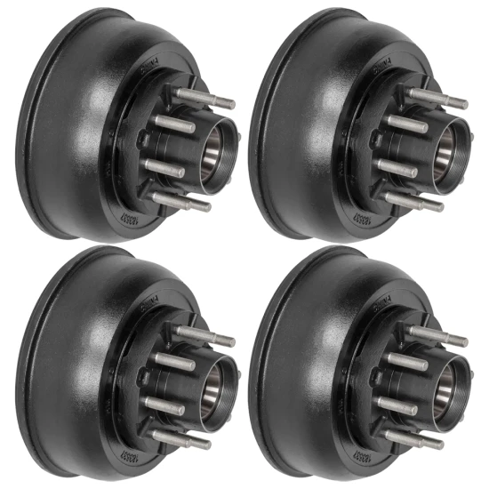 Lippert 10K Tandem Electric Brakes and 8 on 6.5 Drums, 12.25 x 3.38, Trailer Brake Kit