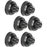 lippert 10k trailer brake drum 6‑pack 12‑1/4x3‑3/8 8x6.5 5/8 studs electric hydraulic dexter alko rockwell compatible