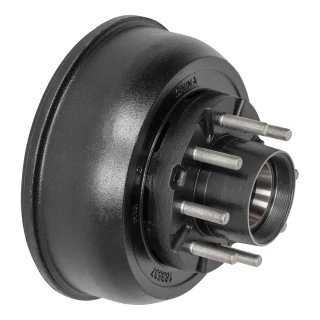 Lippert 10,000 lb 12‑1/4×3‑3/8 trailer brake drum 4‑pack fits Dexter Alko Rockwell