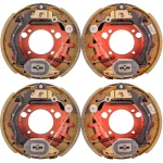 Lippert 4-Pack 12.25 x 3.38 Electric Trailer Brake Assemblies for 8,000-lb Tandem Axles