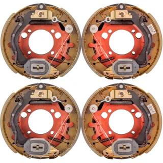 Lippert 4-Pack 12.25 x 3.38 Electric Trailer Brake Assemblies for 8,000-lb Tandem Axles