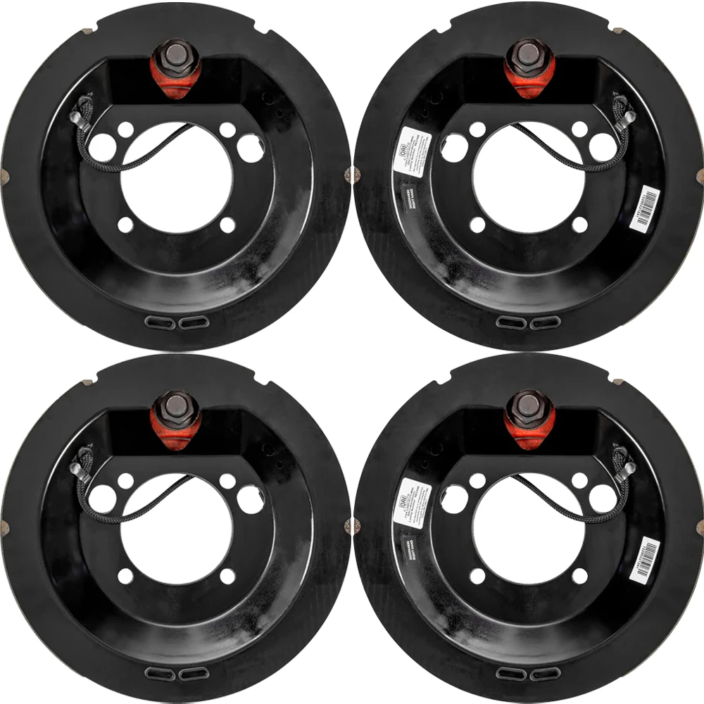 Lippert 4-Pack 12.25 x 3.38 Electric Trailer Brake Assemblies for 8,000-lb Tandem Axles