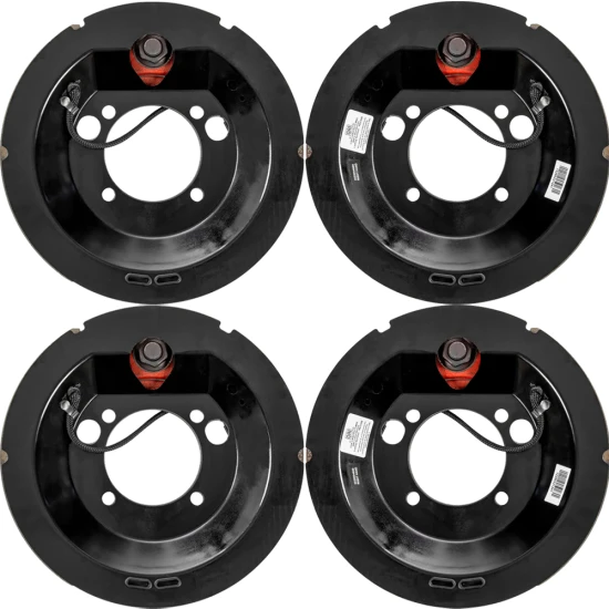 Lippert 4-Pack 12.25 x 3.38 Electric Trailer Brake Assemblies for 8,000-lb Tandem Axles