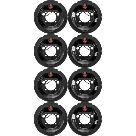 Lippert 8-Pack 12.25 x 3.38 Electric Trailer Brake Assemblies for 8K Axle