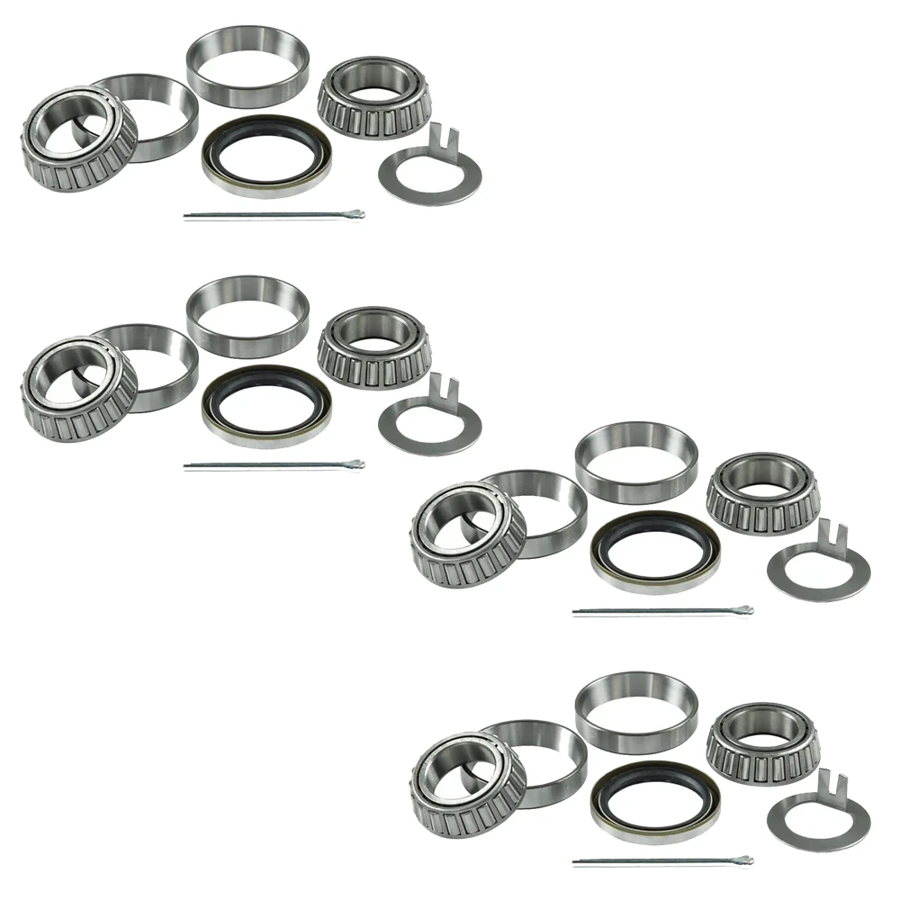 Lippert 2,200-lb Tandem Axle 7x1.25 Electric Brake Hub Bearing Kit 5-on-4.5 Dexter Compatible