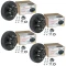 Lippert 7K Pre-Greased 8 on 6.5 Bolt Pattern Hub Assemblies for Tandem Axles - 4 Pack