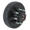 Lippert 7,000-lb Pre-Greased Hub Assemblies (8 on 6.5 bolt pattern, 9/16 studs) 2-Pack