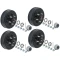 Lippert 3,500-lb Pre-Greased Hub Assemblies (5 on 4.5, 1/2" Studs) – 4-Pack