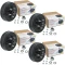 Lippert 3,500-lb Pre-Greased Hub Assemblies (5 on 4.5, 1/2" Studs) – 4-Pack