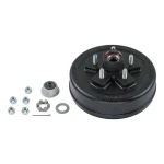 Lippert 3,500-lb forward self-adjusting brake & hub kit 10" x 2.25" 5 on 4.5" pattern right hand