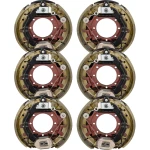 Lippert 10K triple axle forward self-adjusting brake assemblies with 8 on 6.5 hub/drums – 12-1/4 x 3-3/8