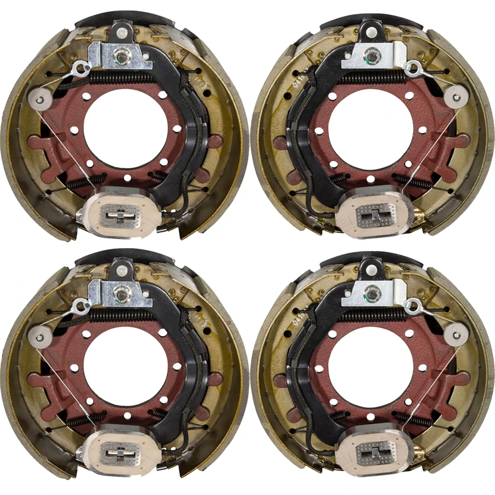 Lippert 4-Pack 12-1/4 x 5 Electric Trailer Brake Assembly for 12K-16K Axles