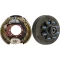 Lippert 16K LH 12‑1/4x5 7‑bolt electric brake & threaded hub 8 on 275 mm M22 studs, Dexter Al‑Ko Rockwell compatible