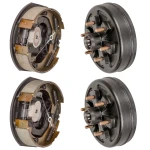 Lippert 10″ self-adjust brake kit with bare 6-on-5.5 drum hubs