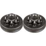 Lippert 12 inch 7K electric trailer brake & hub drum kit 8 on 6.5 bolt pattern Dexter compatible