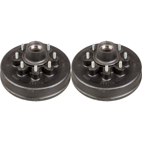 Lippert 12 inch 7K electric trailer brake & hub drum kit 8 on 6.5 bolt pattern Dexter compatible