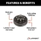 Lippert 12 inch 7K electric trailer brake & hub drum kit 8 on 6.5 bolt pattern Dexter compatible