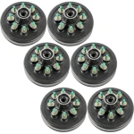 Lippert 8K 12.25×3.38 Brake Assemblies & 8-on-6.5 9/16″ Threaded Hubs Kit – Dexter / Al-Ko