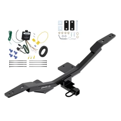 Trailer Hitch Tow Receiver w/ Wiring Harness Kit For 09-24 Audi A4 Sedan 