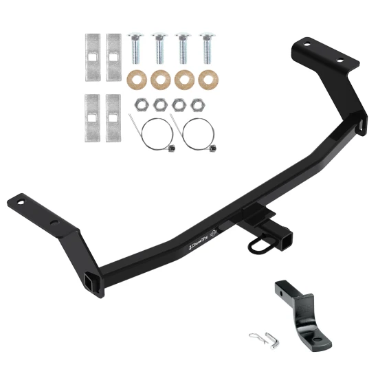 Trailer Tow Hitch For 19-26 Mazda 3 Hatchback Receiver w/ Drawbar Kit