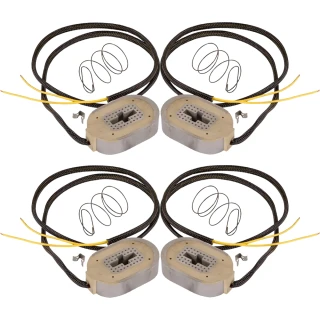 Lippert 4-Pack 12-1/4" Electric Trailer Brake Magnet Kit for Tandem Axle