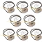 Lippert 8-Pack 12-1/4 inch Electric Trailer Brake Magnet Kits for Quad Axle