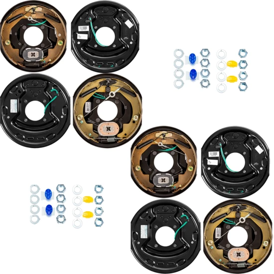 Lippert 4-Pack 10 x 2.25 Electric Trailer Brake Assemblies for 3,500 lb Axles