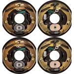Lippert 4-Pack 10 x 2.25 Electric Trailer Brake Assemblies for 3,500 lb Axles