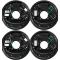 Lippert 4-Pack 10 x 2.25 Electric Trailer Brake Assemblies for 3,500 lb Axles