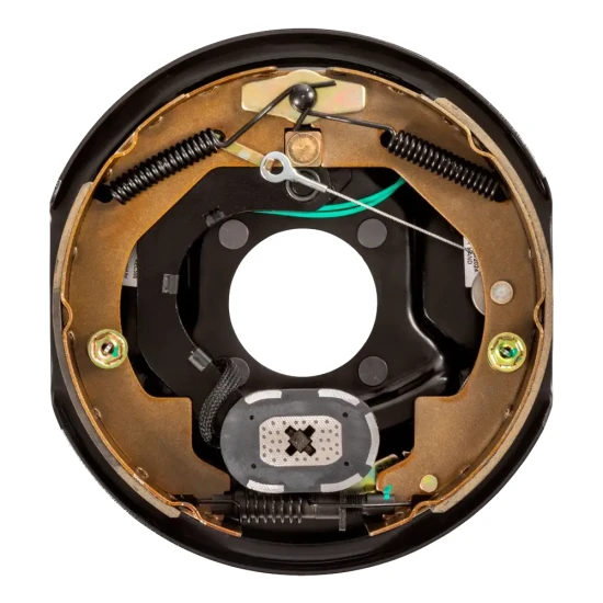 lippert 3.5k self-adjust 10x2.25 electric brake and 10-inch drum hub kit left-hand 5-on-4.5 dexter al-ko rockwell compatible