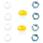 Lippert 3,500 lb 10×2.25 Right-Hand Self-Adjust Electric Brake & 5-Lug Drum Hub Kit – Dexter & Alko Compatible