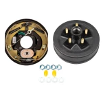 Lippert 3,500 lb 10×2.25 Right-Hand Self-Adjust Electric Brake & 5-Lug Drum Hub Kit – Dexter & Alko Compatible