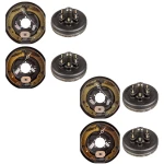 Lippert 12″ Electric Brake & 6‑on‑5.5″ Hub‑Only Drum Kit – 6K Tandem Axle, Dexter & AL‑KO Compatible