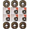 Lippert 6-Pack 12 x 2 Forward Self-Adjusting Electric Trailer Brake Assembly for Triple Axle