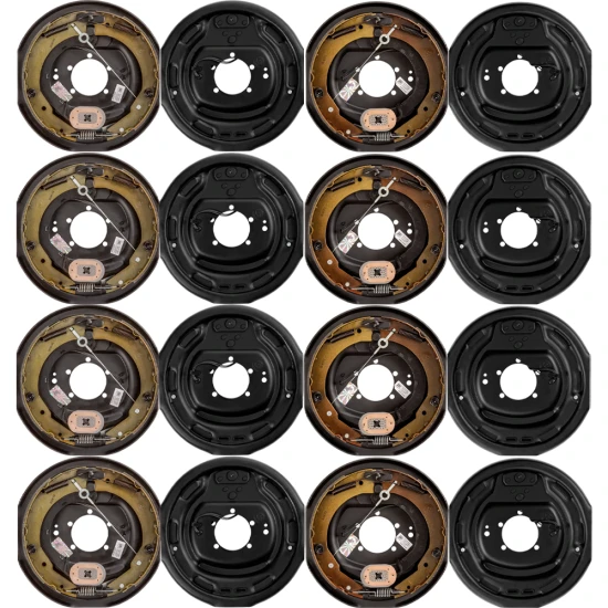 Lippert 12 inch 7K self‑adjusting electric trailer brake & hub‑only drum kit, 8 on 6.5, Dexter AL‑KO Rockwell compatible