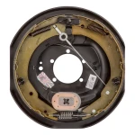 lippert left‑hand 12x2 self‑adjusting electric trailer brake with 12 inch 6 on 5.5 hub‑only drum kit for 6k axles dexter alko compatible