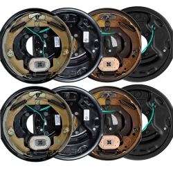 Lippert 4-Pack (2-Pair) 10" x 2.25" Electric Trailer Brake Assemblies for 3,500 lb Tandem Axles (Left & Right), Fits 13"–15" Wheels – 1-Year Warranty