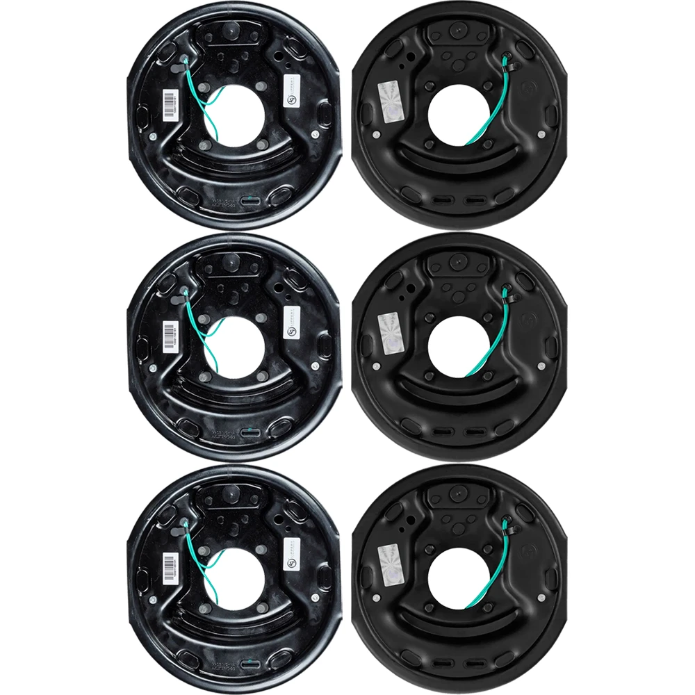 Lippert 6-Pack 10 x 2.25 Electric Trailer Brake Assemblies for 3,500 lb Triple Axles