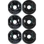 Lippert 6-Pack 10 x 2.25 Electric Trailer Brake Assemblies for 3,500 lb Triple Axles