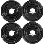 Lippert 12″ manual‑adjust electric brakes with oil‑bath 8‑on‑6.5″ drum hubs, 7K standard / 8K hybrid axle kit, fits Dexter Alko Rockwell