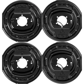 Lippert 4-Pack 12" x 2" Electric Trailer Brake Assemblies for Tandem Axles (Left & Right), 5.2K-7K lbs