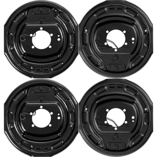 Lippert 12″ manual‑adjust electric brakes with oil‑bath 8‑on‑6.5″ drum hubs, 7K standard / 8K hybrid axle kit, fits Dexter Alko Rockwell