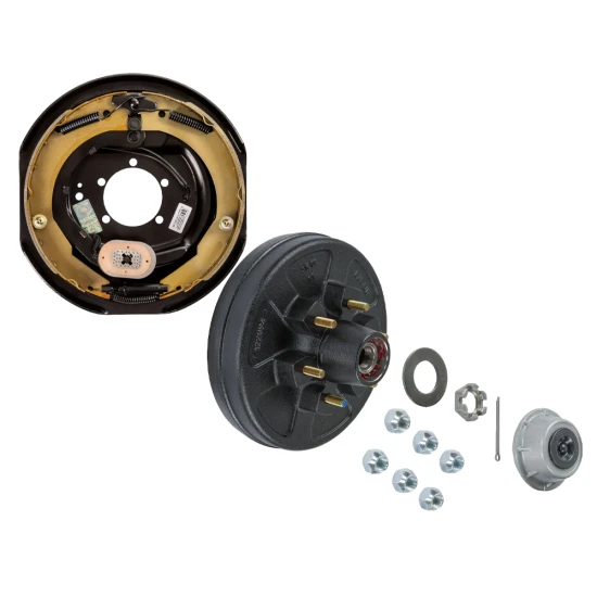 Lippert 12x2 Left-Hand Electric Brake Assembly with Pre-Greased Hub, 6 on 5.5