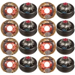 Lippert 8K quad-axle brake assemblies & drum hubs kit, 12.25×3.38, 8-on-6.5, Dexter / Alko compatible