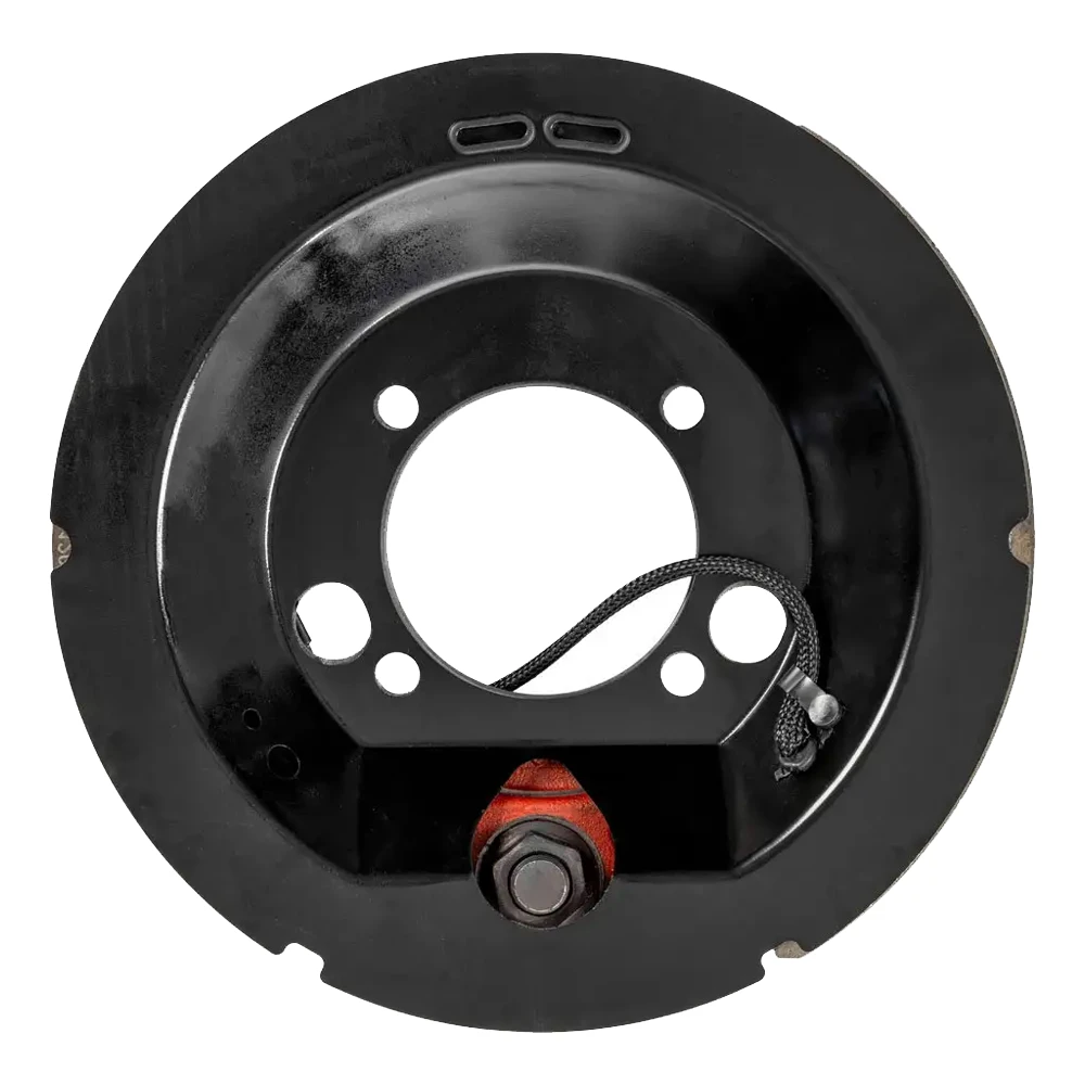 Lippert 8K left-hand 12.25×3.38 electric brake with 8-on-6.5 9/16 stud oil-bath hub / drum trailer bundle compatible with Dexter & Alko