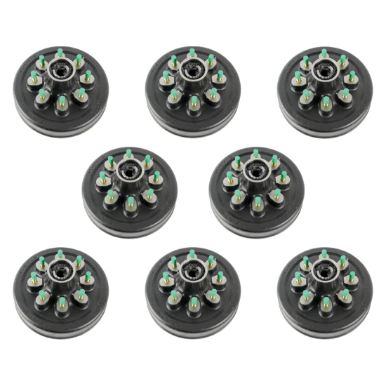 Lippert 12.25×3.38 Electric Brake & 8-on-6.5 Oil-Bath Brake Hub Drum 8K Kit