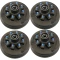 Lippert 8K tandem-axle 12.25×3.38 electric brake assemblies with oil-bath hubs 8-on-6.5, Dexter/Alko compatible