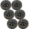 lippert 8k triple axle 12.25x3.38 electric brakes and 8-on-6.5 5/8 oil-bath hubs dexter compatible